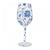 Wine Glass - Chinoiserie Charm