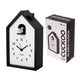Cottage Cuckoo Alarm Clock - Black & White