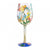 Wine Glass - Bejeweled Butterfly