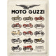NA Tin Sign 30x40 - Moto Guzzi, Model Chart
