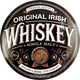 NA Tin Sign Round 35cm - Whiskey