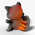 3D Model, Wild Dier - Rode Panda