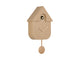 Wall Clock Modern Cuckoo - Oro Mocha Brown