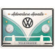 NA Tin Sign 15x20 - VW Bulli Adventure