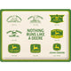 NA Tin Sign 30x40 - John Deere, 150 years Logo