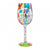 Wine Glass - Birthday Streamers