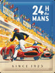 NA Tin Sign 30x40 - 24h Le Mans, Racing poster Blue