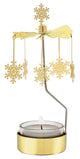 Kerst Theelicht Carrousel - Sneeuwvlok