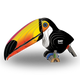 3D Model, Vogel - Toekan