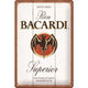 NA Tin Sign 20x30 - Bacardi, Superior