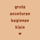 Tegeltje - Grote Avonturen