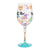 Wine Glass - 'Meow it Up' Cats