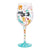 Wine Glass - 'Meow it Up' Cats