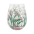 Stemless Glass - Delicate Florals