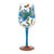 Wine Glass - Garden Butterfly