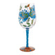 Wine Glass - Garden Butterfly
