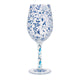 Wine Glass - Blue Menagerie