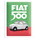 NA Tin Sign 15x20 - Fiat 500