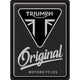 NA Tin Sign 30x40 - Triumph, Original Motorcycles