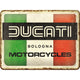 NA Tin Sign 15x20 - Ducati, Italy Giugiaro Logo