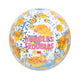 'Good Vibes' Opblaasbare Glitter Strandbal - Pufferfish