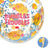 'Good Vibes' Opblaasbare Glitter Strandbal - Pufferfish