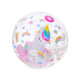 'Good Vibes' Opblaasbare Strandbal - Unicorn