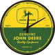 NA Wall Clock - John Deere, Genuine Quality Equipment