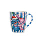 Mok Stitch Christmas - Blauw
