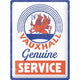 NA Tin Sign 30x40 - Vauxhall Genuine Service
