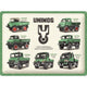 NA Tin Sign 30x40 - Unimog, Model Chart