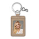 Sleutelhanger 3.5 x 4.5cm - Bruin