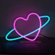 Neon-Effect Led Sign, IT'S A SIGN - Planet Heart