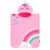 'Good Vibes' Kids Poncho - Unicorn
