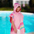 'Good Vibes' Kids Poncho - Unicorn
