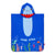 'Good Vibes' Kids Poncho - Shark