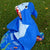 'Good Vibes' Kids Poncho - Shark
