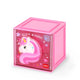Stapelbaar opbergdoosje 'Cutie Cube' - Unicorn