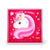 Stapelbaar opbergdoosje 'Cutie Cube' - Unicorn