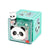 Stapelbaar opbergdoosje 'Cutie Cube' - Panda