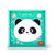 Stapelbaar opbergdoosje 'Cutie Cube' - Panda