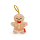 HO-HO-HOrnaments Plush Xmas Decoration - Gingerbread