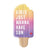 'Good Vibes' Opblaasbare Luchtmatras - Ice Pop