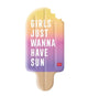 'Good Vibes' Opblaasbare Luchtmatras - Ice Pop
