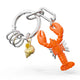 Keyholder/Bagcharm - Lobster with Shell