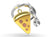 Keyring - Pizza Slice