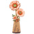 Robotime 3D Wooden Flower - Light Orange Gerbera