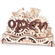 Robotime 3D Wooden Puzzle - Open/Closed Sign