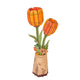 Robotime 3D Wooden Flower - Orange Tulip