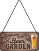 NA Hanging Sign - Welcome to the Beer Garden